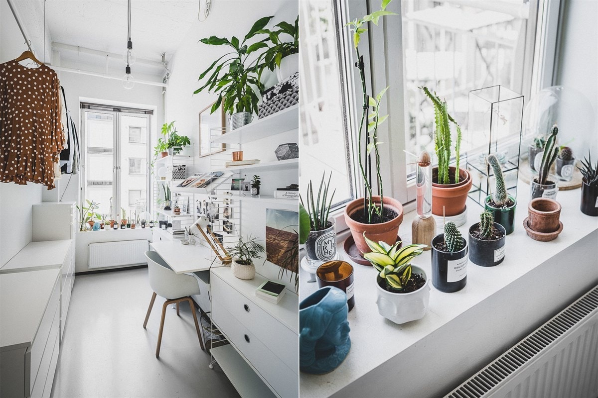 Leilighetens to soverom har adkomst via en felles mellomgang fra den sosiale sonen og har en plassering som oppleves noe tilbaketrukket. Galleribilde