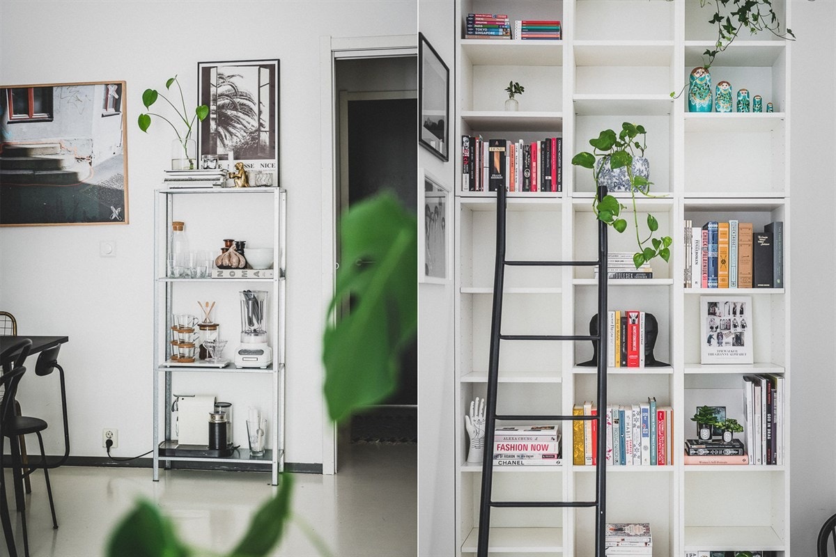 Den store romhøyden gjør romfølelsen svært voluminøs. Galleribilde