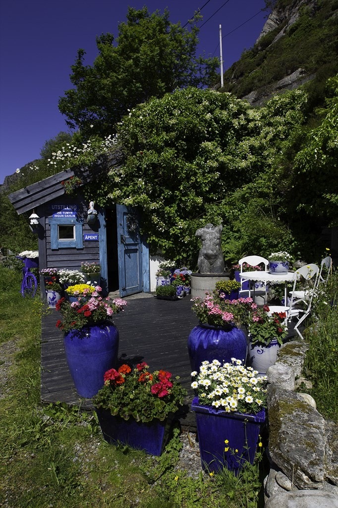 Pene områder rundt kapellet Galleribilde