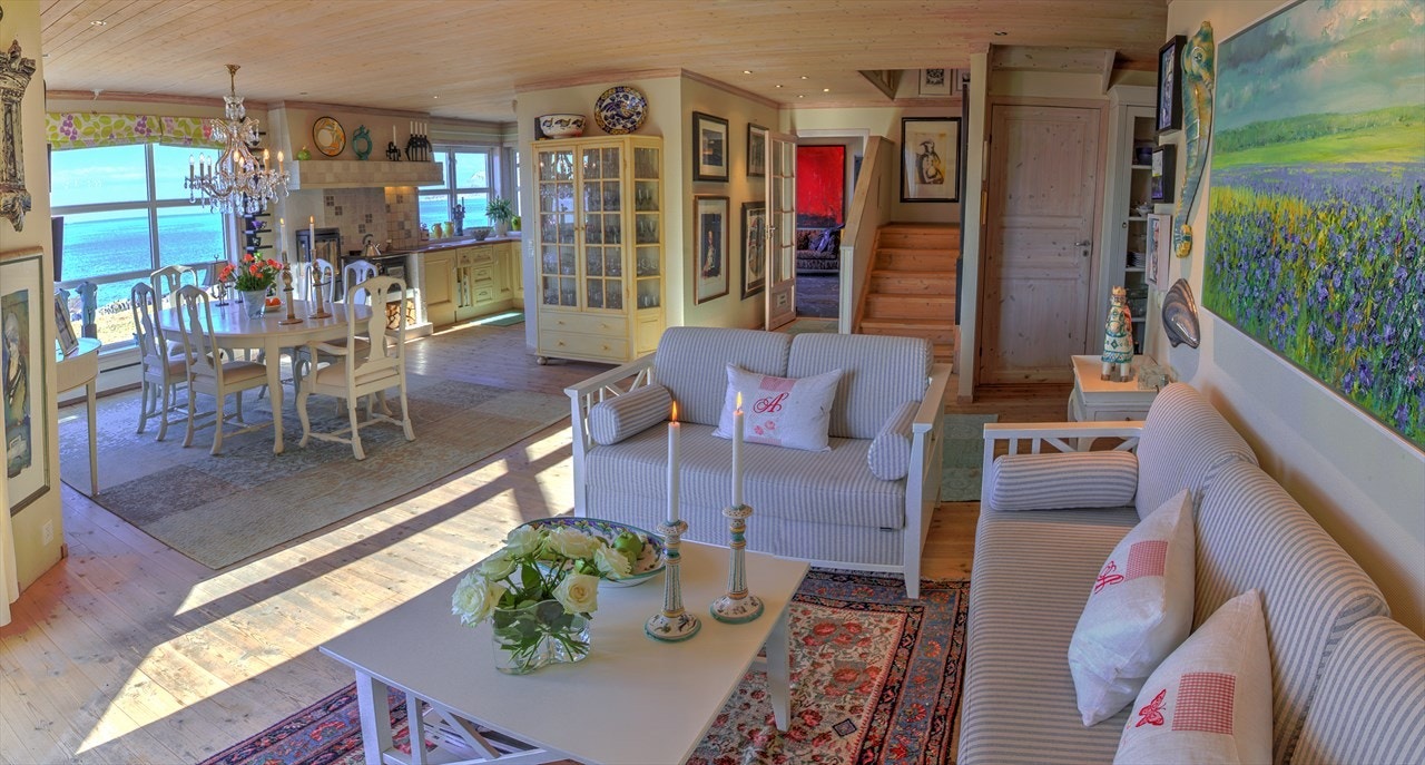 Panorama over stue Galleribilde