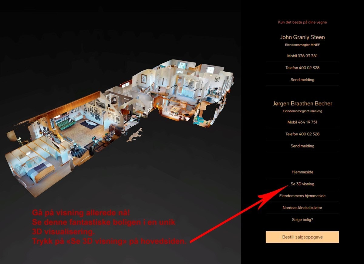 Se 3D visning! Galleribilde