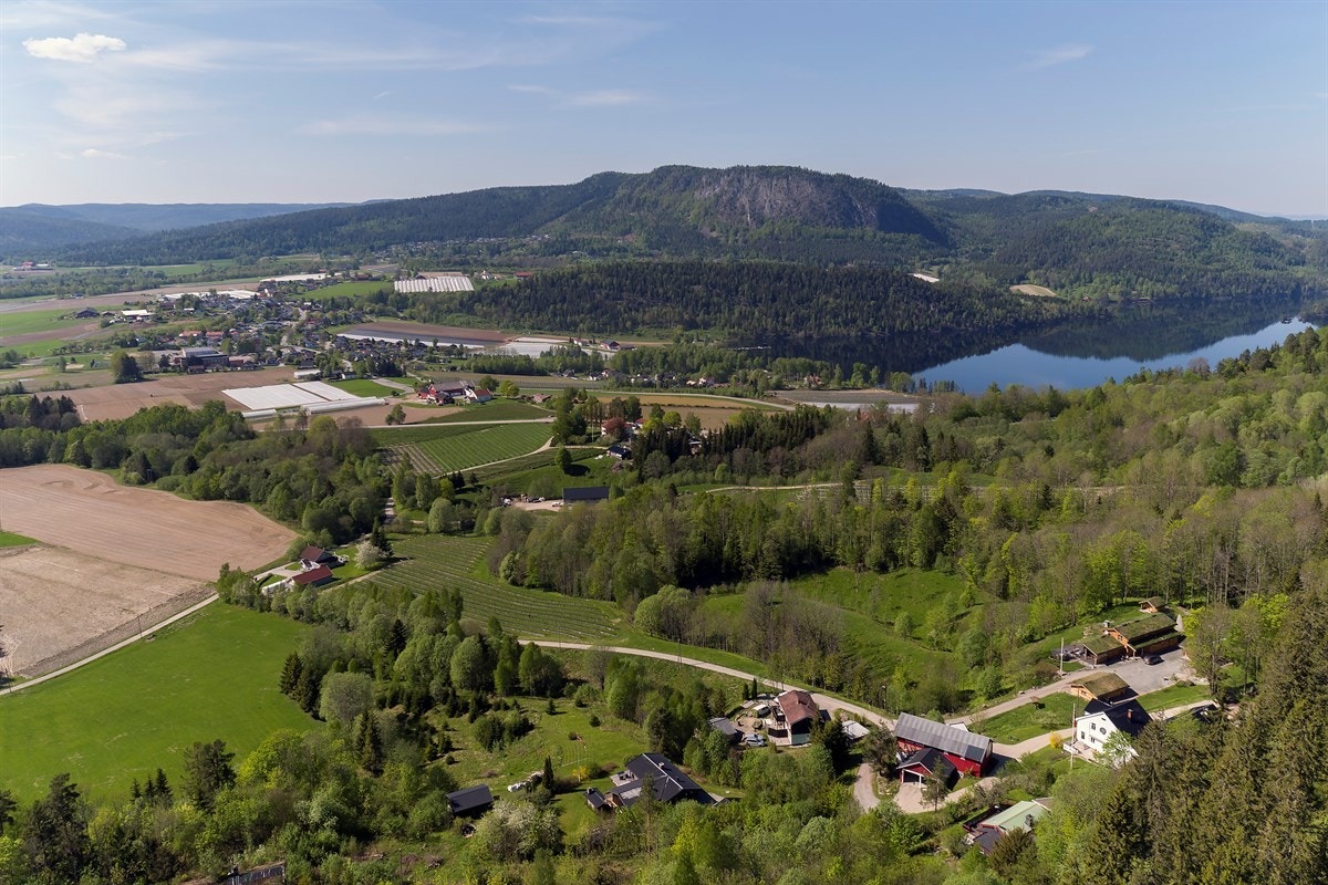 Eiendommen ligger landlig til i Sylling og passer en hver som setter pris på norsk natur på sitt beste. Galleribilde