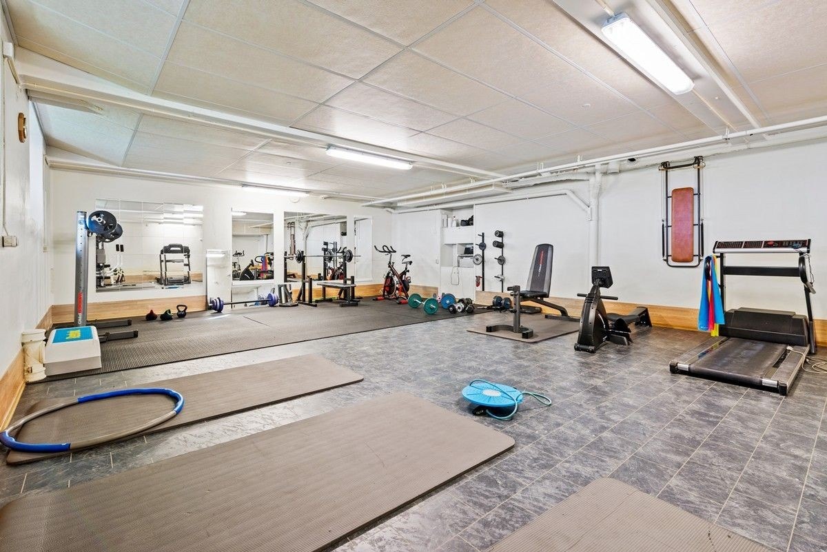 Felles treningsrom Galleribilde