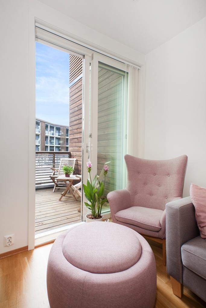 Stue - utgang til balkongen Galleribilde