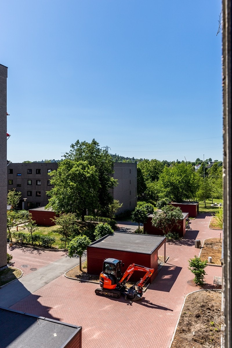 Pent opparbeidede fellesarealer Galleribilde