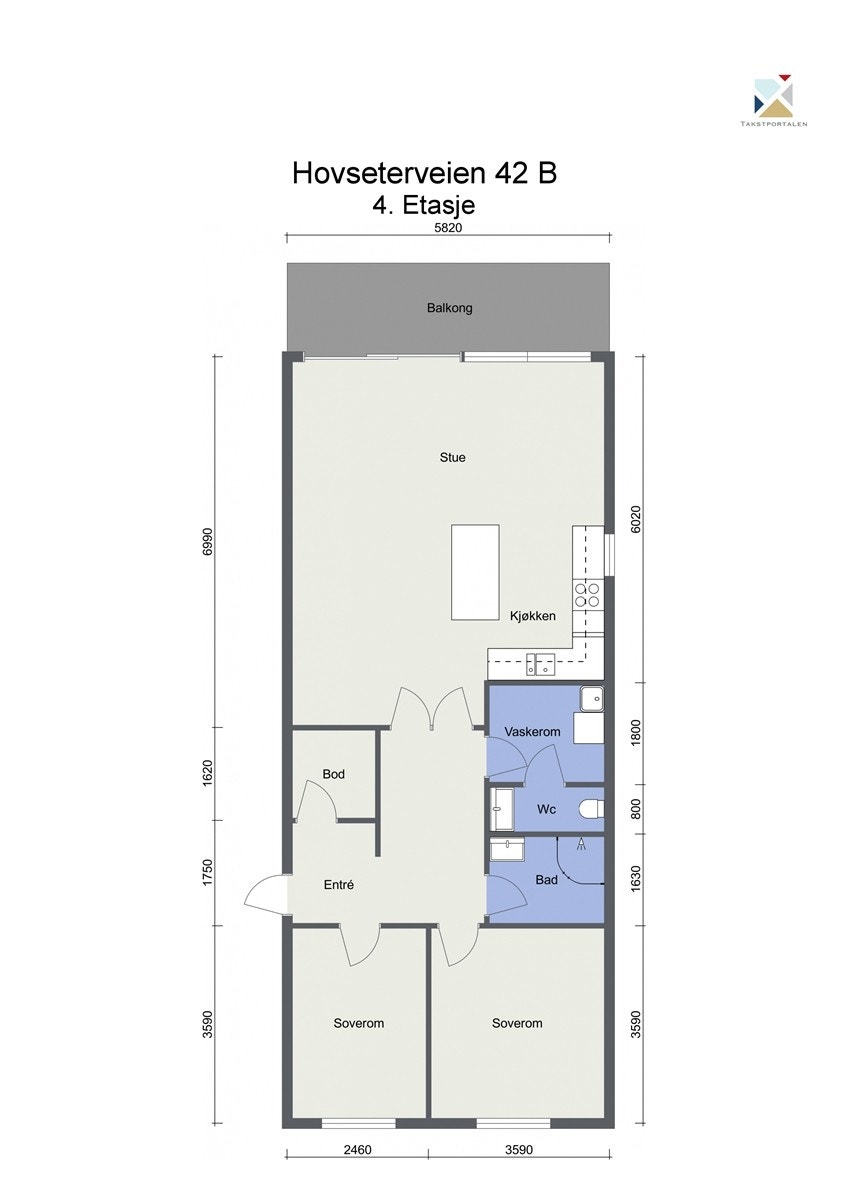 Planskisse Galleribilde