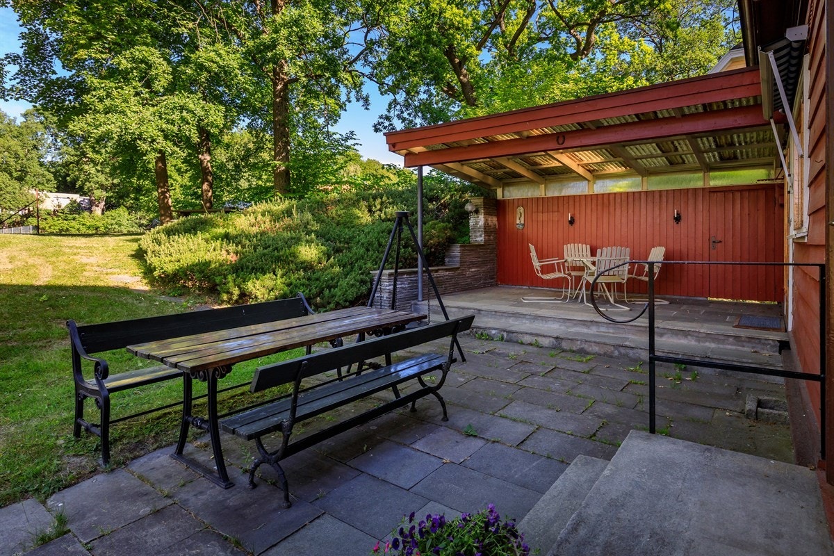 Solrike, hyggelige uteplasser Galleribilde