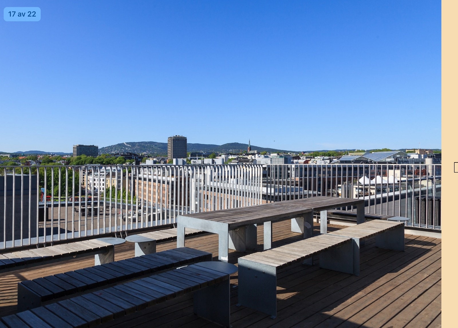 Felles takterasse Galleribilde