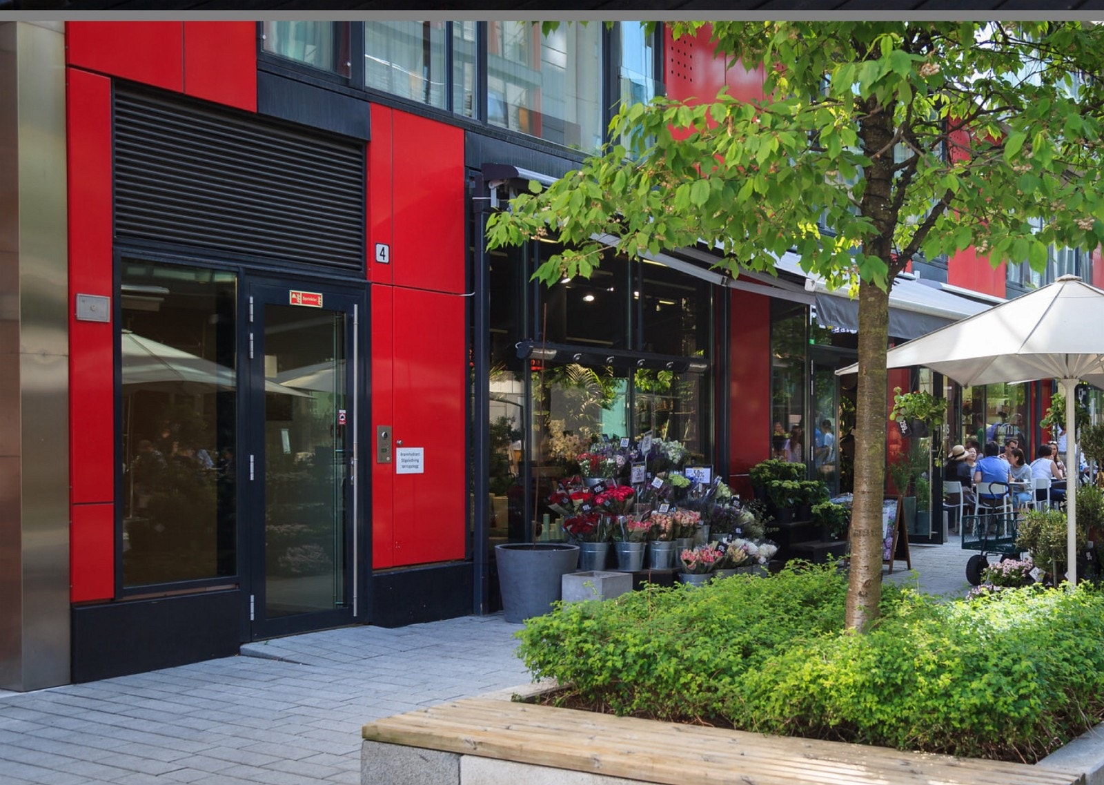 Inngangsparti Galleribilde