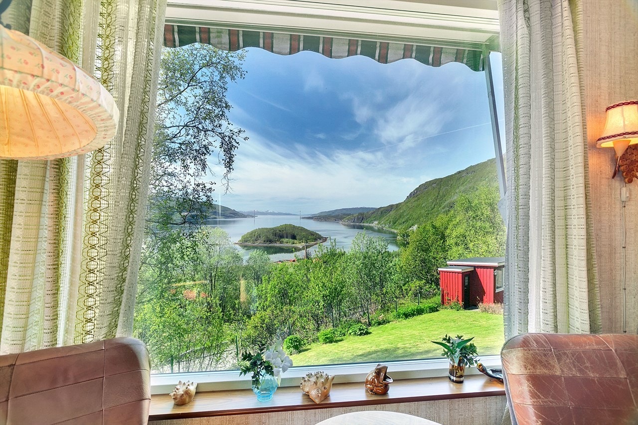 Utsikt fra stue Galleribilde