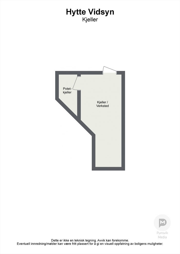Hytte Vidsyn - Kjeller - 2D Galleribilde
