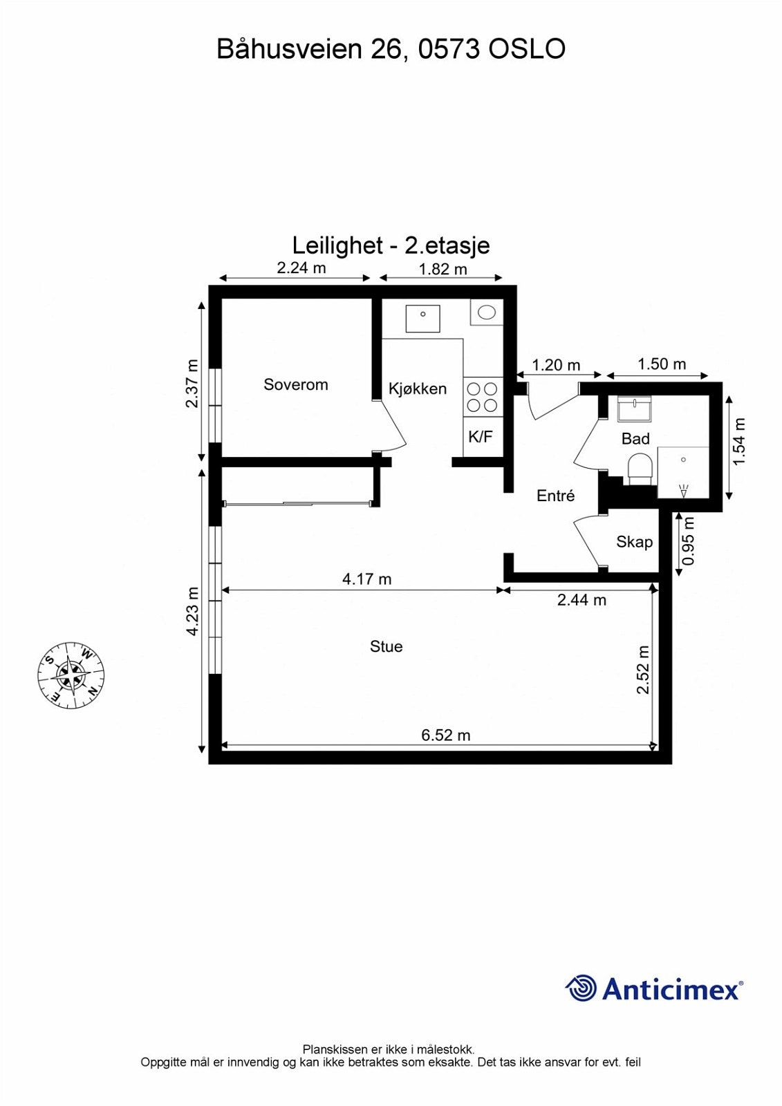 Plantegning. Galleribilde