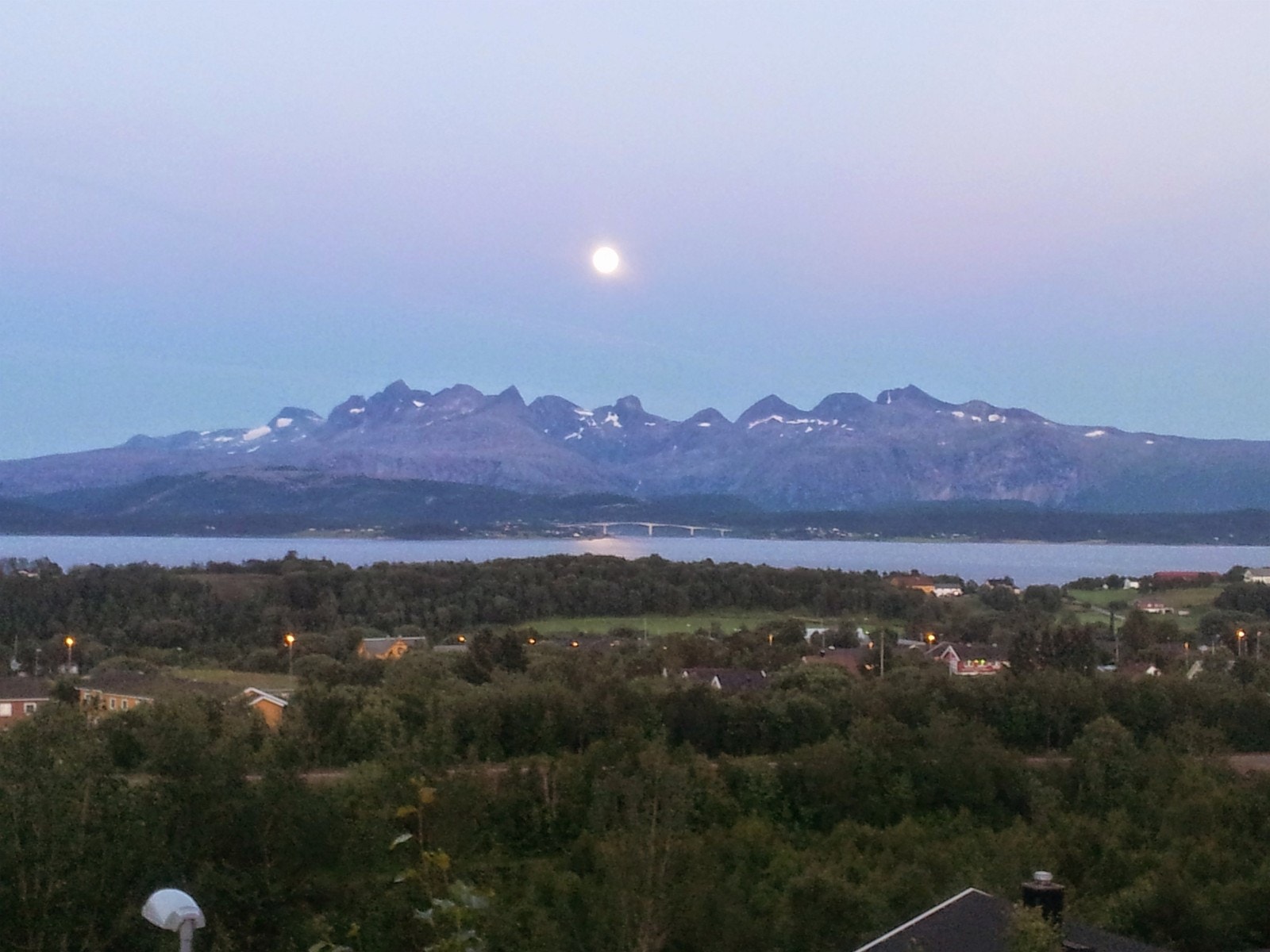 Utsikt fra veranda Galleribilde