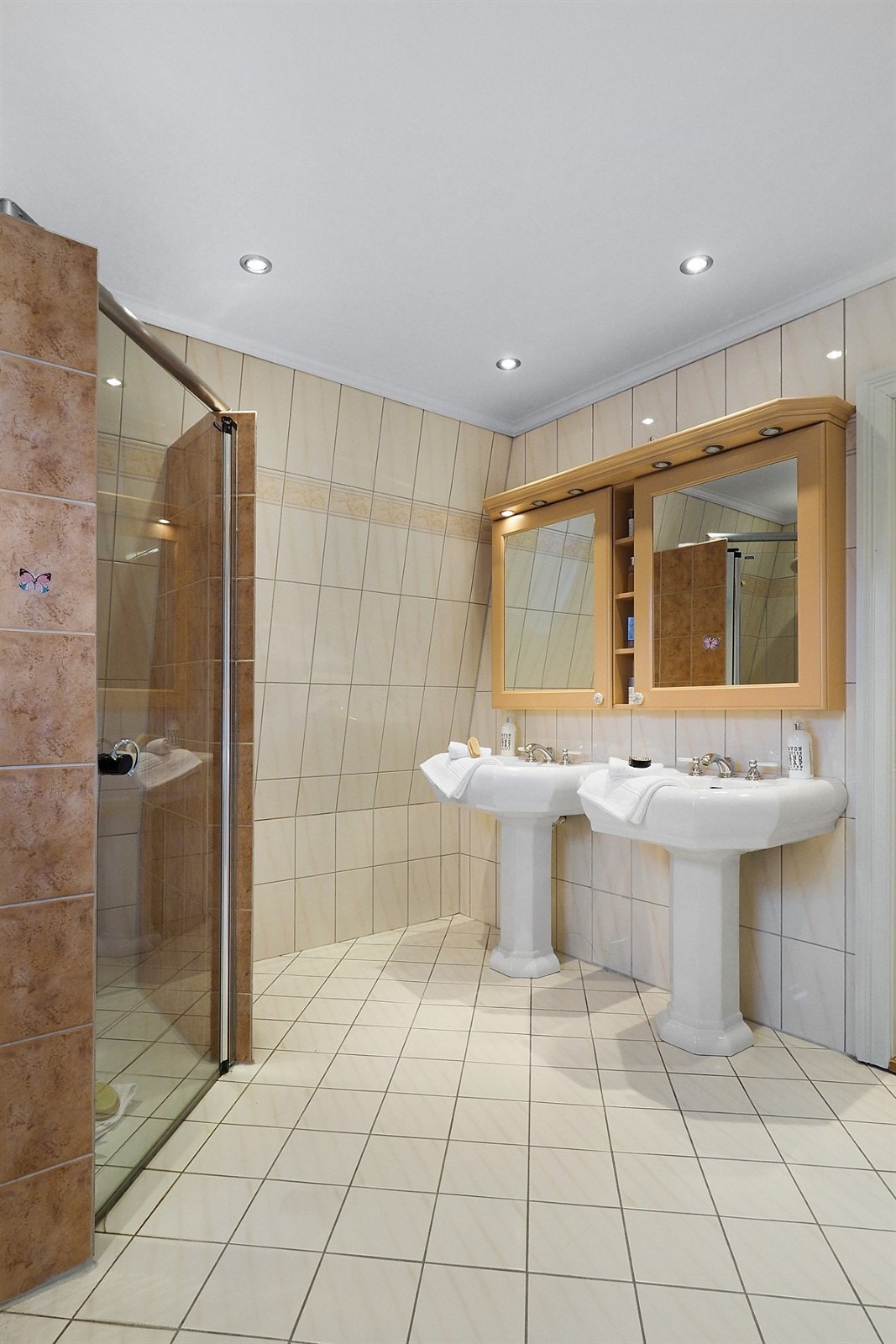 Badet har selvfølgelig varmekabler i gulvet. Galleribilde