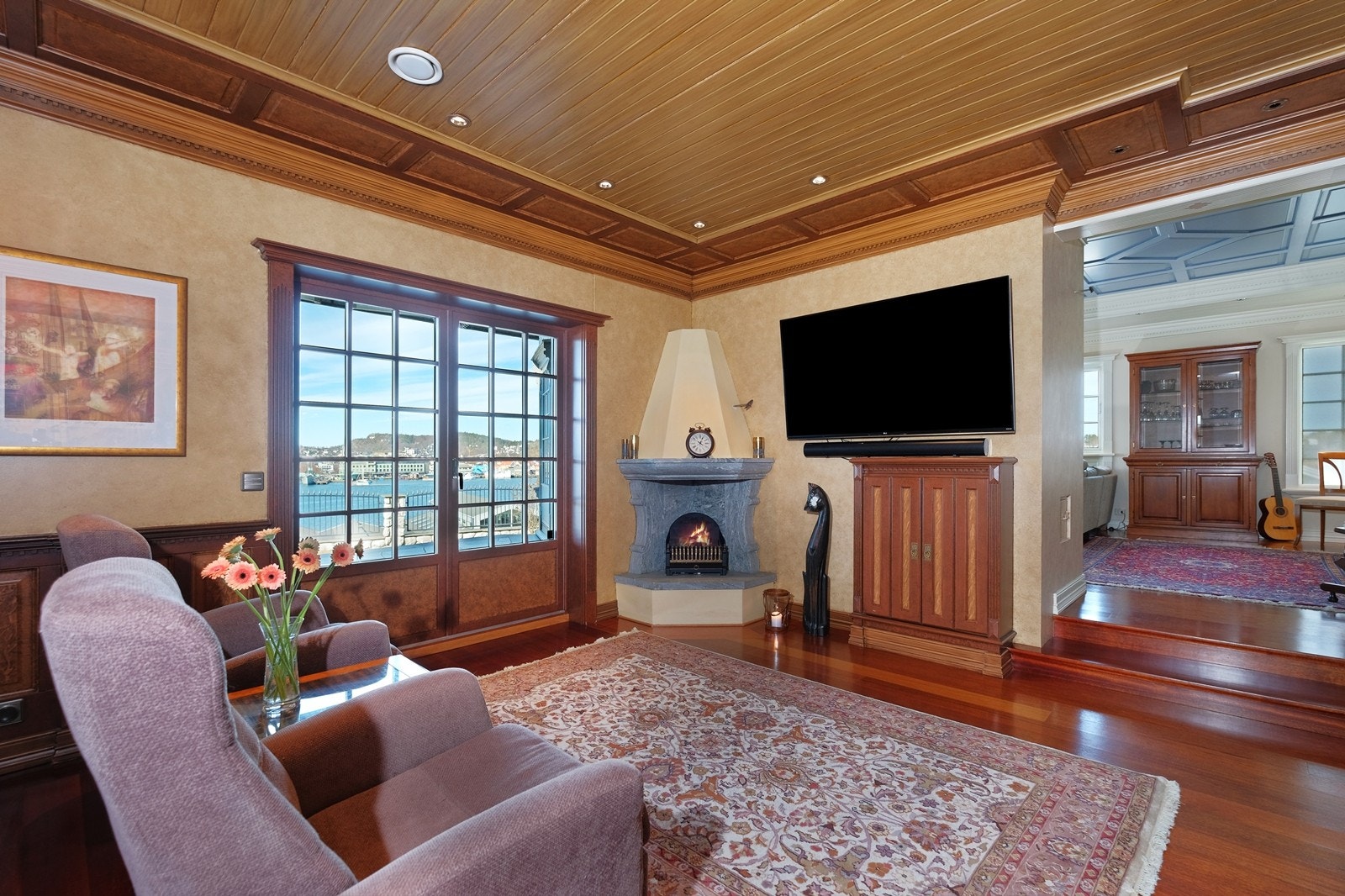 Bibliotek/TV-stue Galleribilde