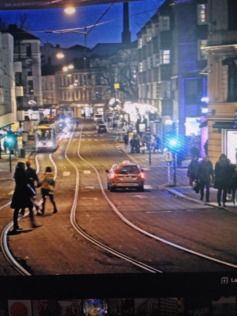 Bogstadveien rett ved leiligheten. Galleribilde