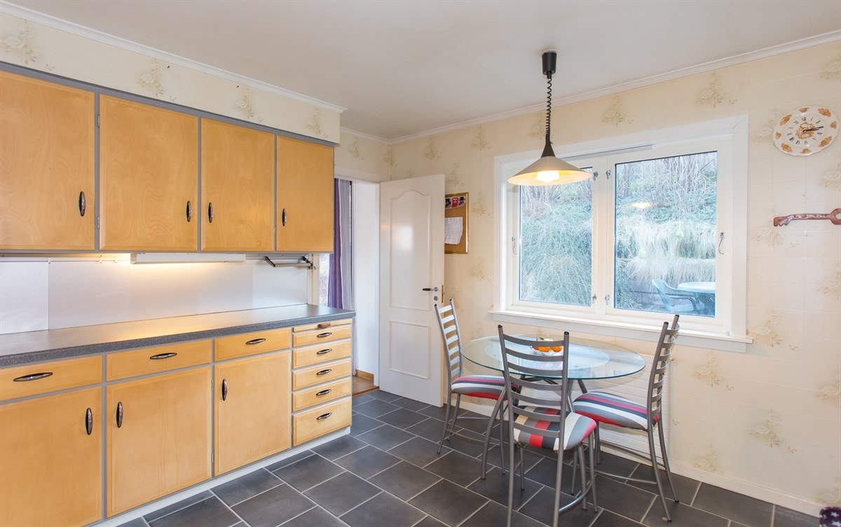 Spiseplass på kjøkken Galleribilde