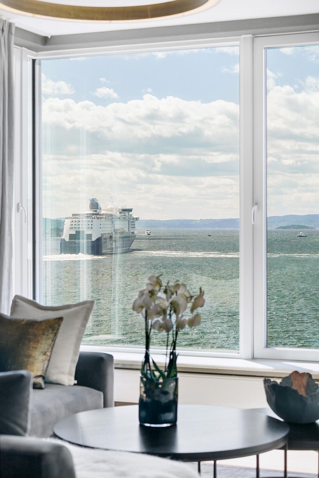 Utsikt fra stuen Galleribilde