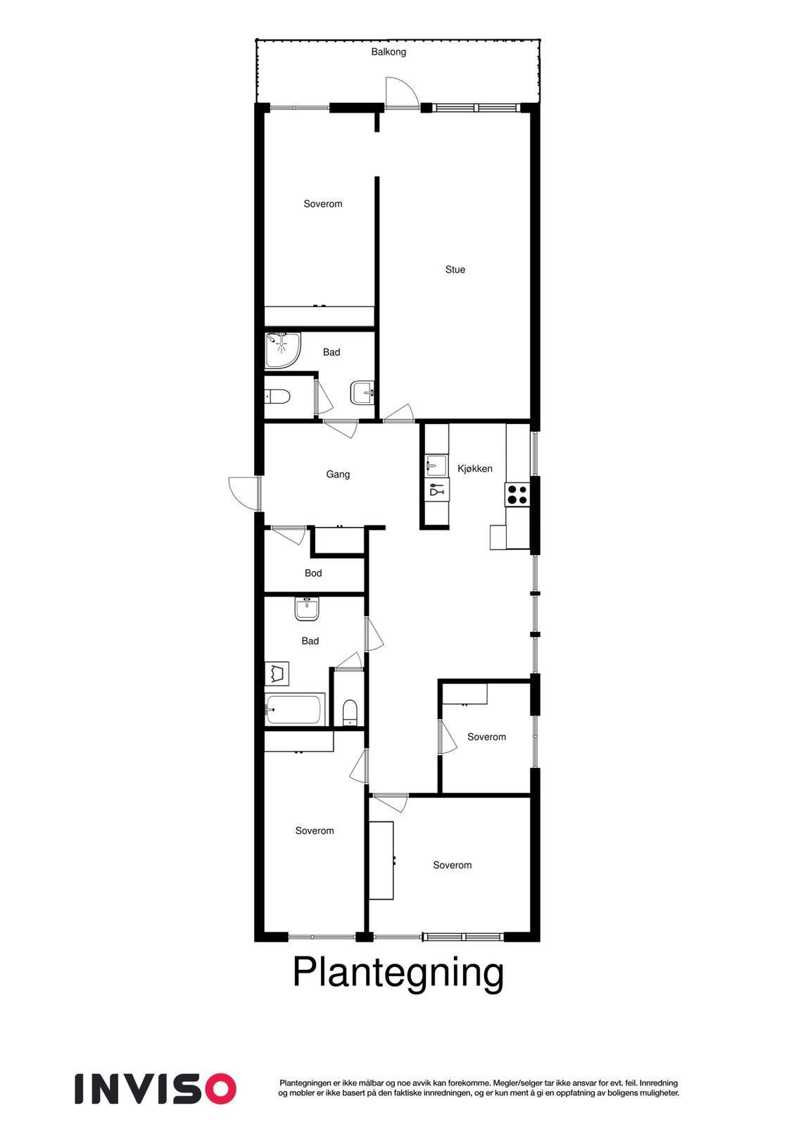 Plantegning Galleribilde