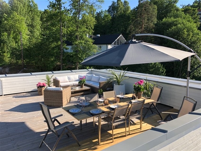 Terrasse Søndre Sætrevei 14B Galleribilde