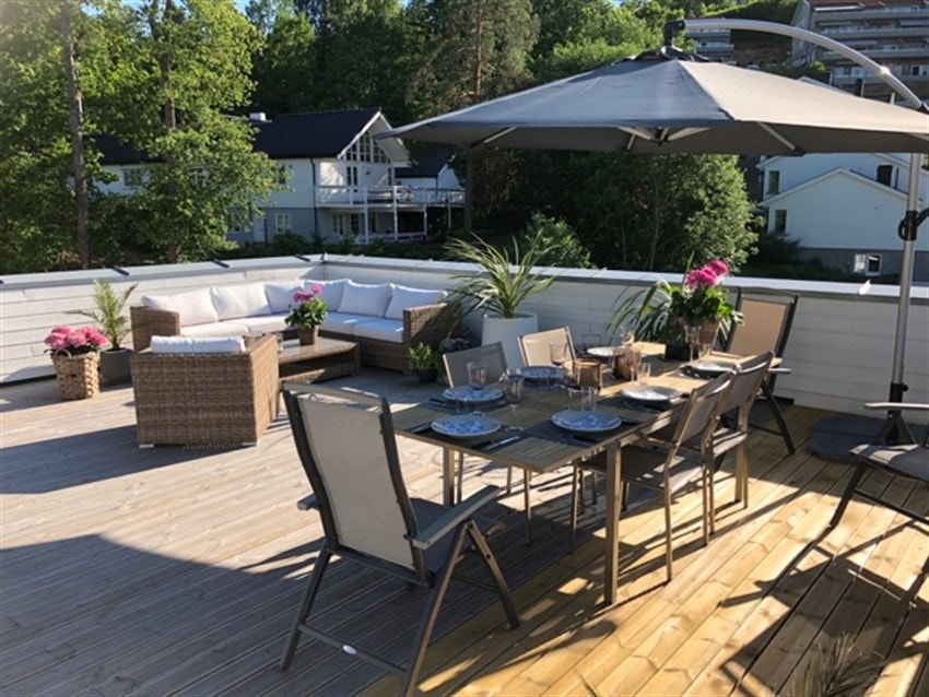 Terrasse Søndre Sætrevei 14B Galleribilde