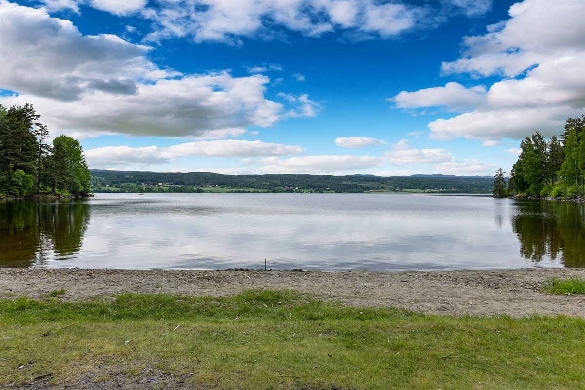 Badeplass på Sundhaugen. Galleribilde