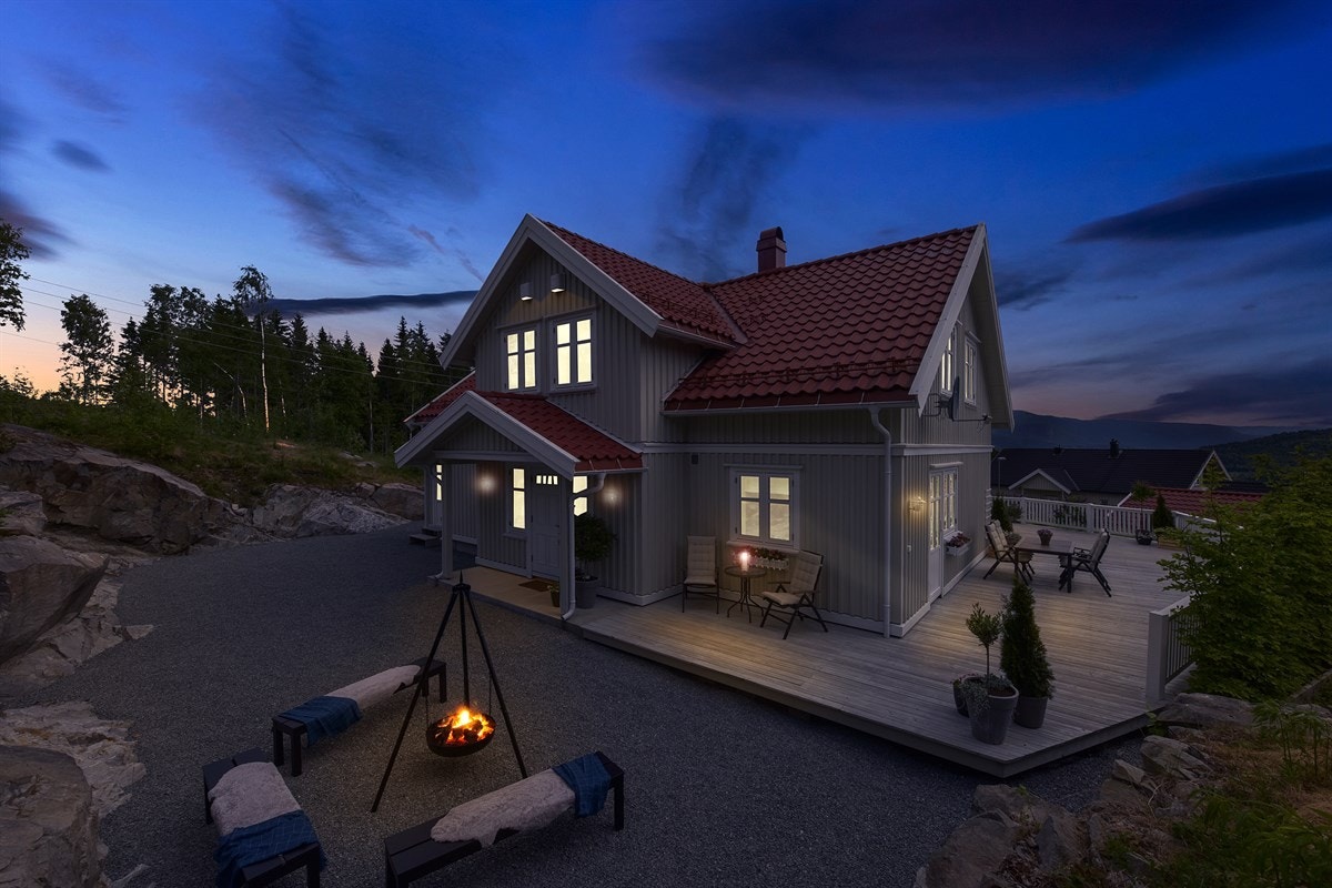 Kveldsstemning. Galleribilde