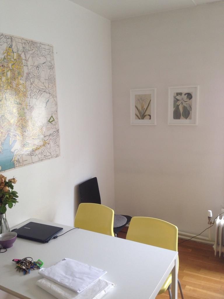 Stue mot krok spisebord. Galleribilde