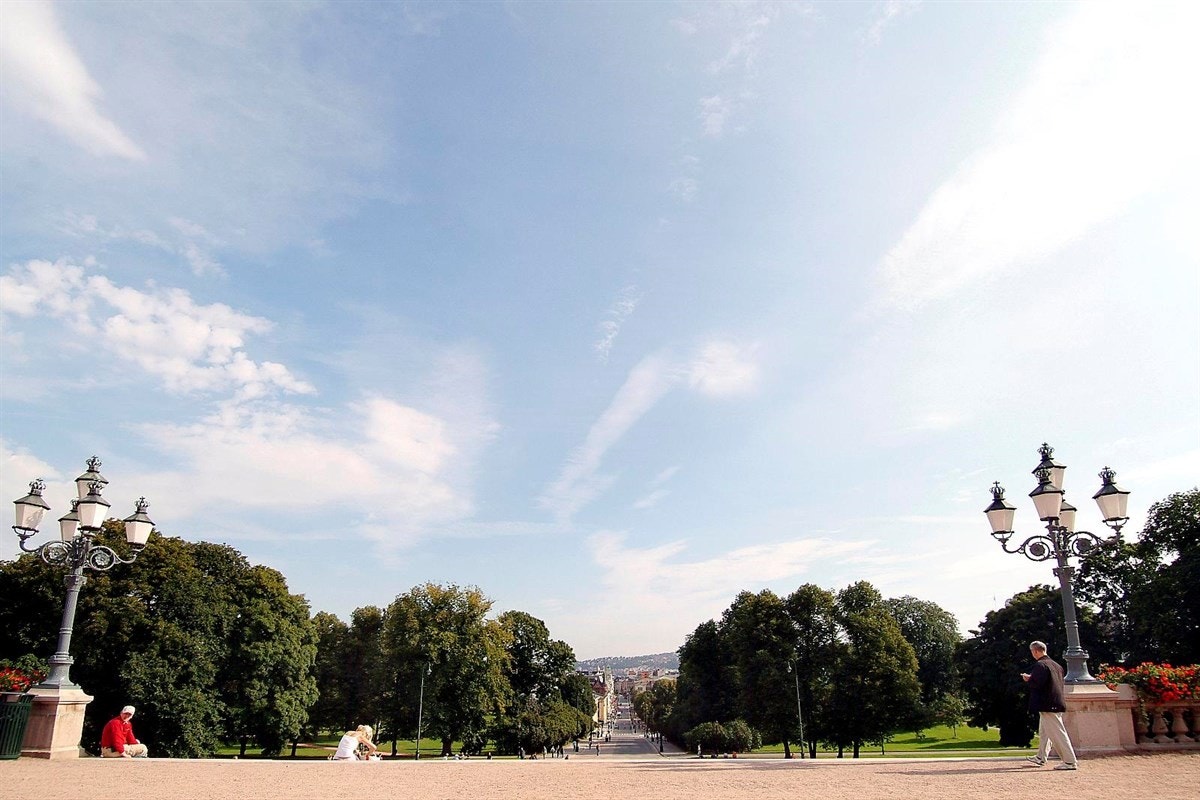 Slottsparken Galleribilde