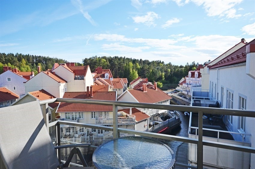 Utsikt fra leiligheten i etasjen over Galleribilde