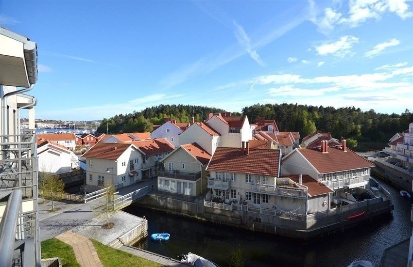 Utsikt fra leiligheten i etasjen over Galleribilde