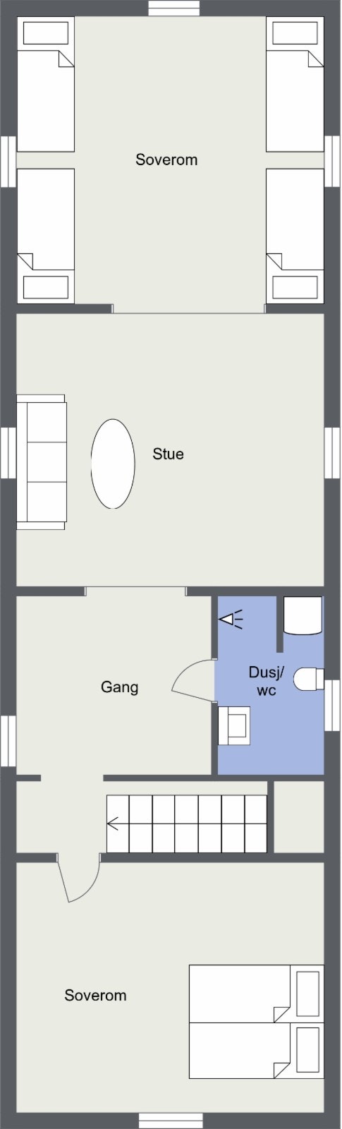 Vestre Flygelbygning - 2. etasje Galleribilde