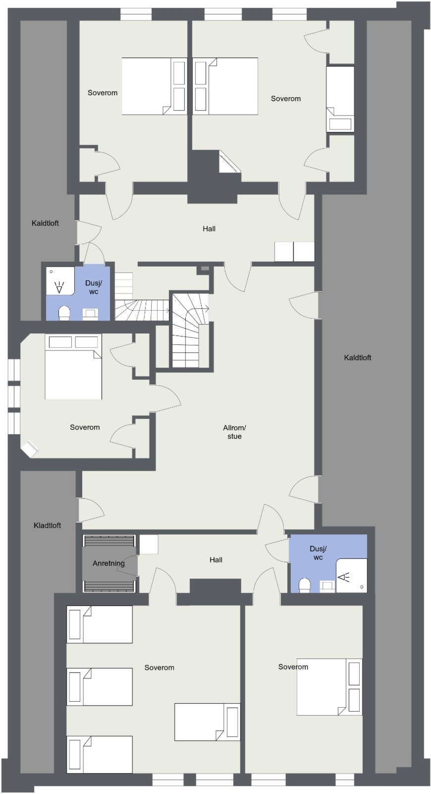 Hovedhus - 3. etasje Galleribilde