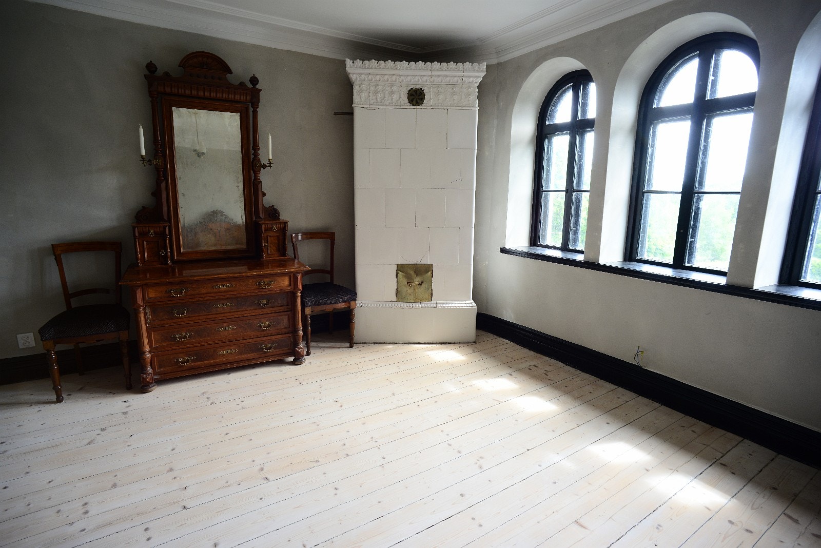 Søndre soverom 3. etasje (Tårnværelse) Galleribilde