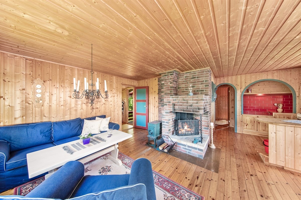 Stue mot kjøkken Galleribilde