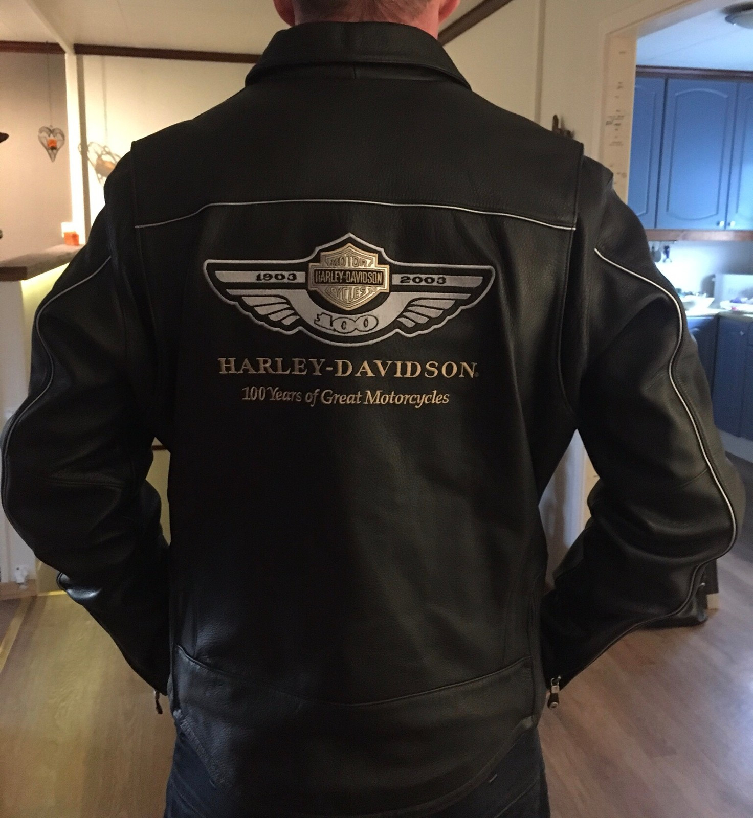 Harley Davidson 100th aniversity skin jakke | FINN.no Harley Davidson jakke barn | FINN.no