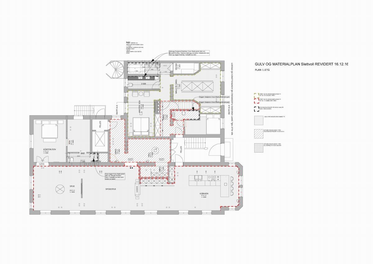 Planskisse for Thomas Heftyes gt. 34 Galleribilde