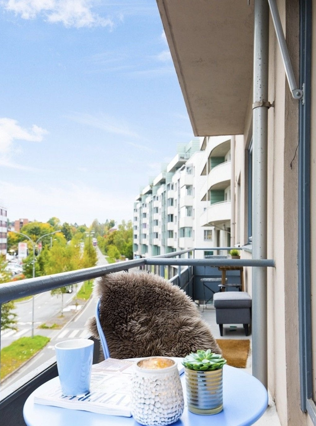 Utsikt brannbalkong fra soverom 4 Galleribilde