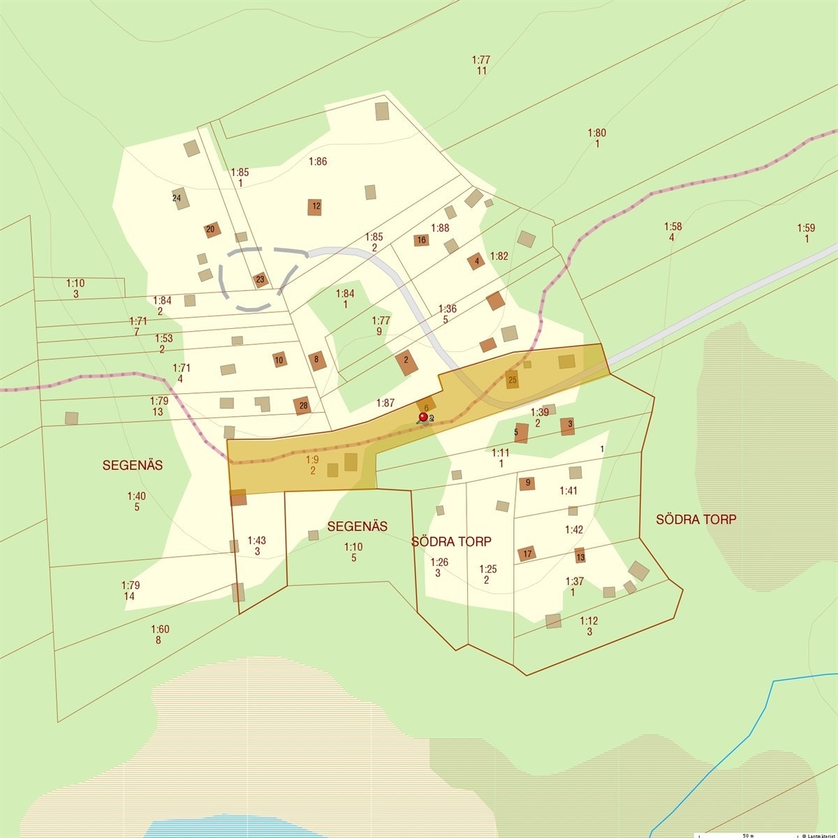 Del av sæter som kan kjøpes. Galleribilde