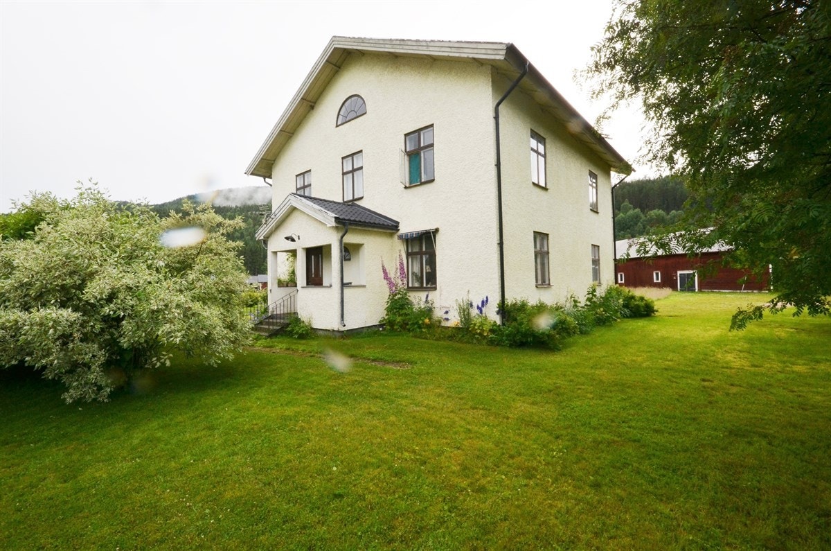 Nydelig beplantning på eiendommen. Galleribilde