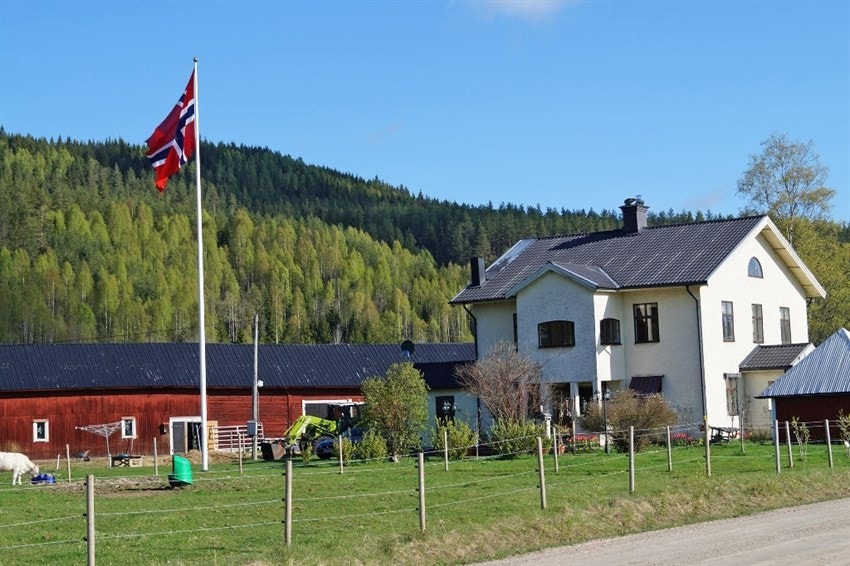 Södra Torp når det var dyrehold på gården Galleribilde