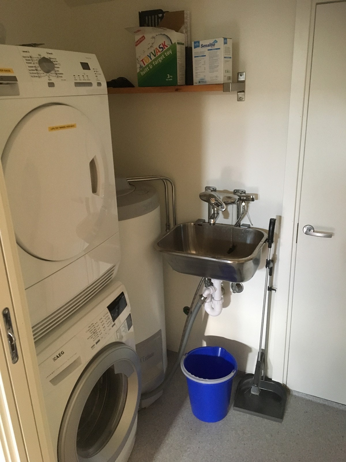 Felles vaskerom Galleribilde