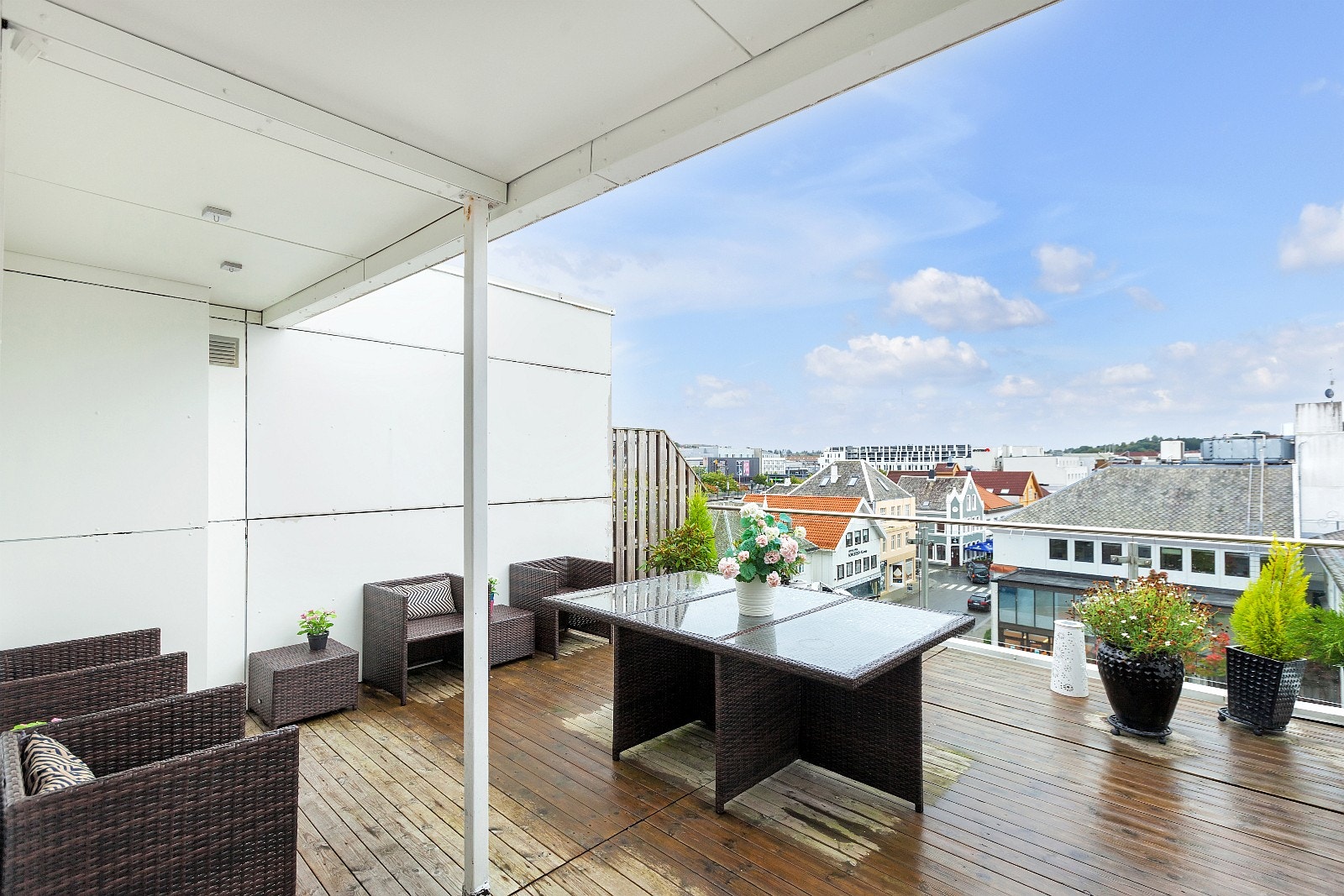 Felles takterrasse Galleribilde