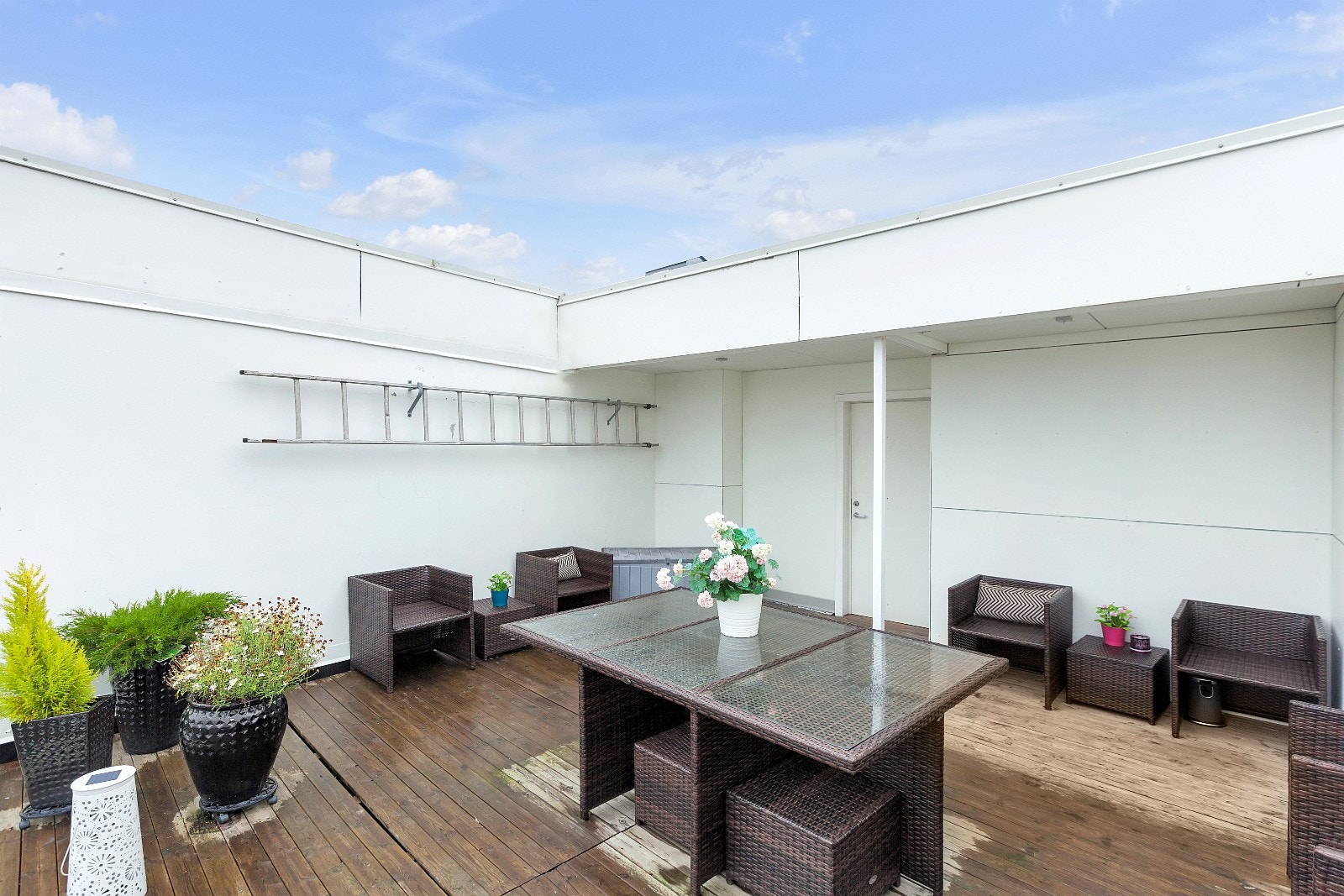 Felles takterrasse Galleribilde