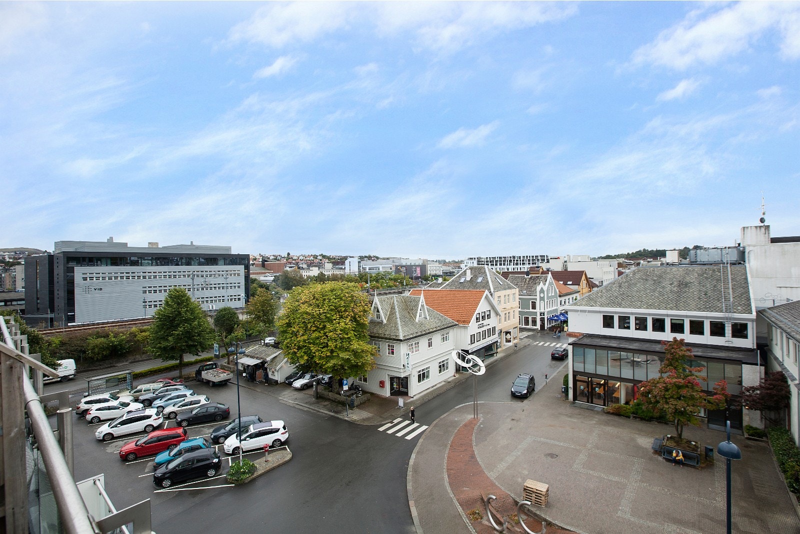 Utsikt Felles takterrasse Galleribilde