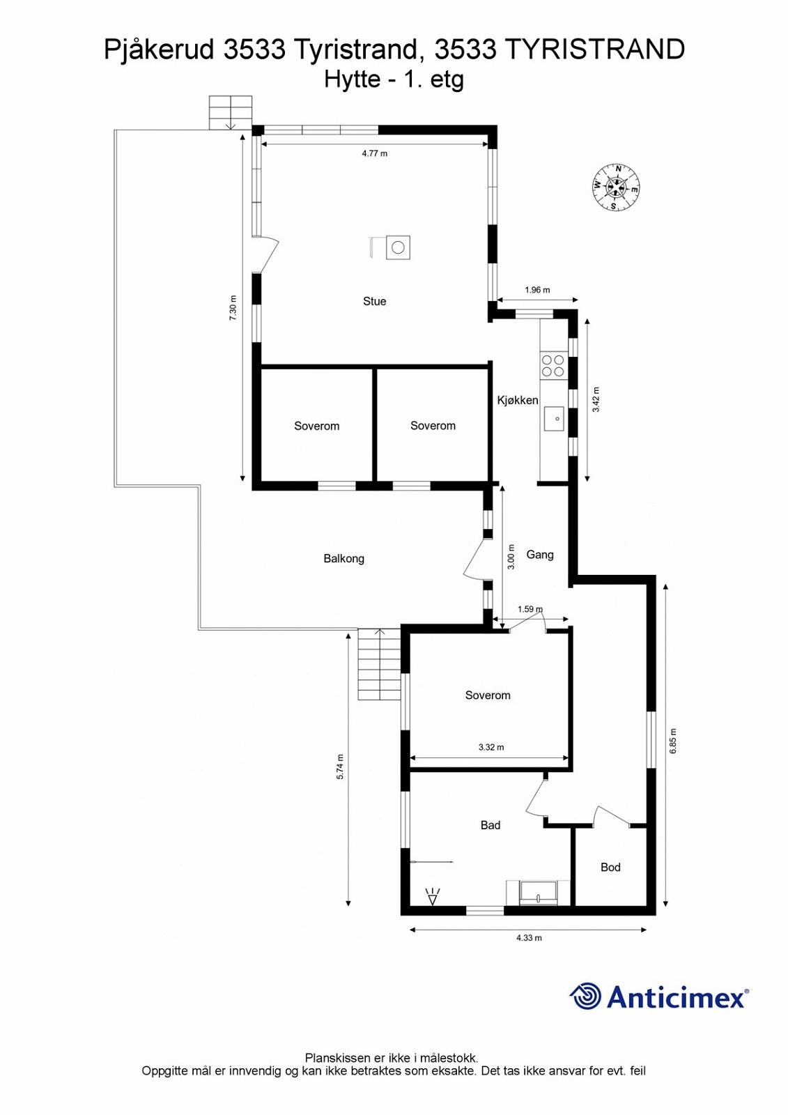 Plantegning. Galleribilde