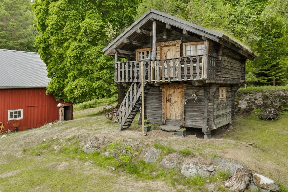 Stabbur med soveplasser i begge etasjer Galleribilde