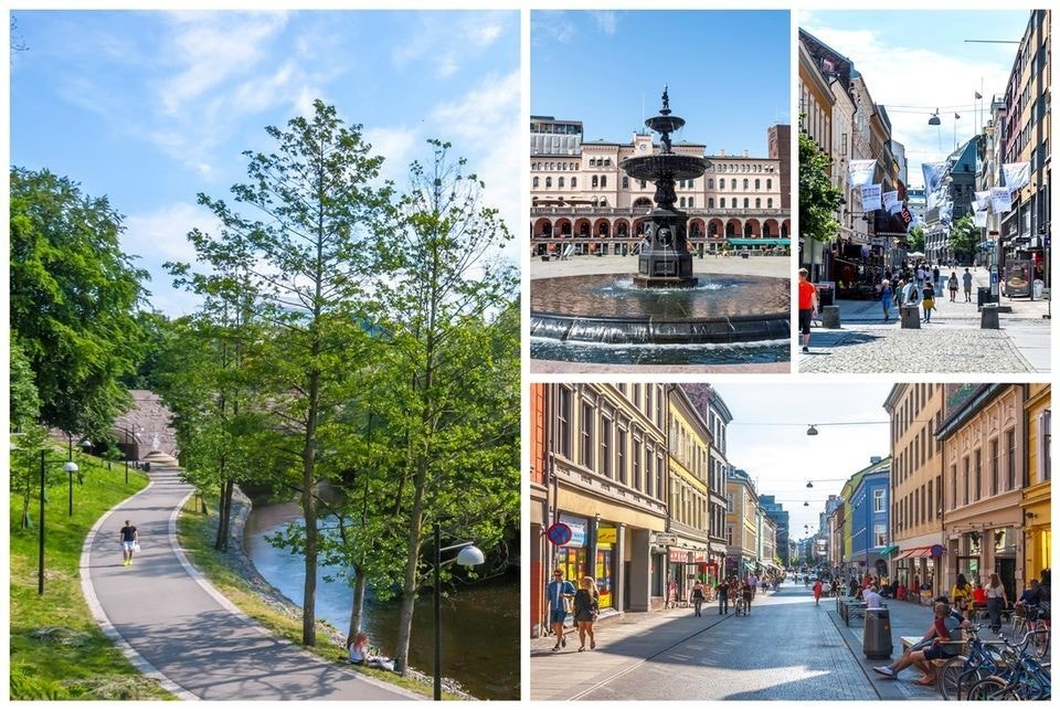 Kort vei til Akerselva, Youngstorvet og Torggata Galleribilde