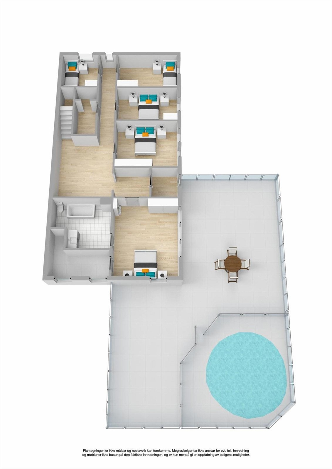 Plantegning sokkel Galleribilde