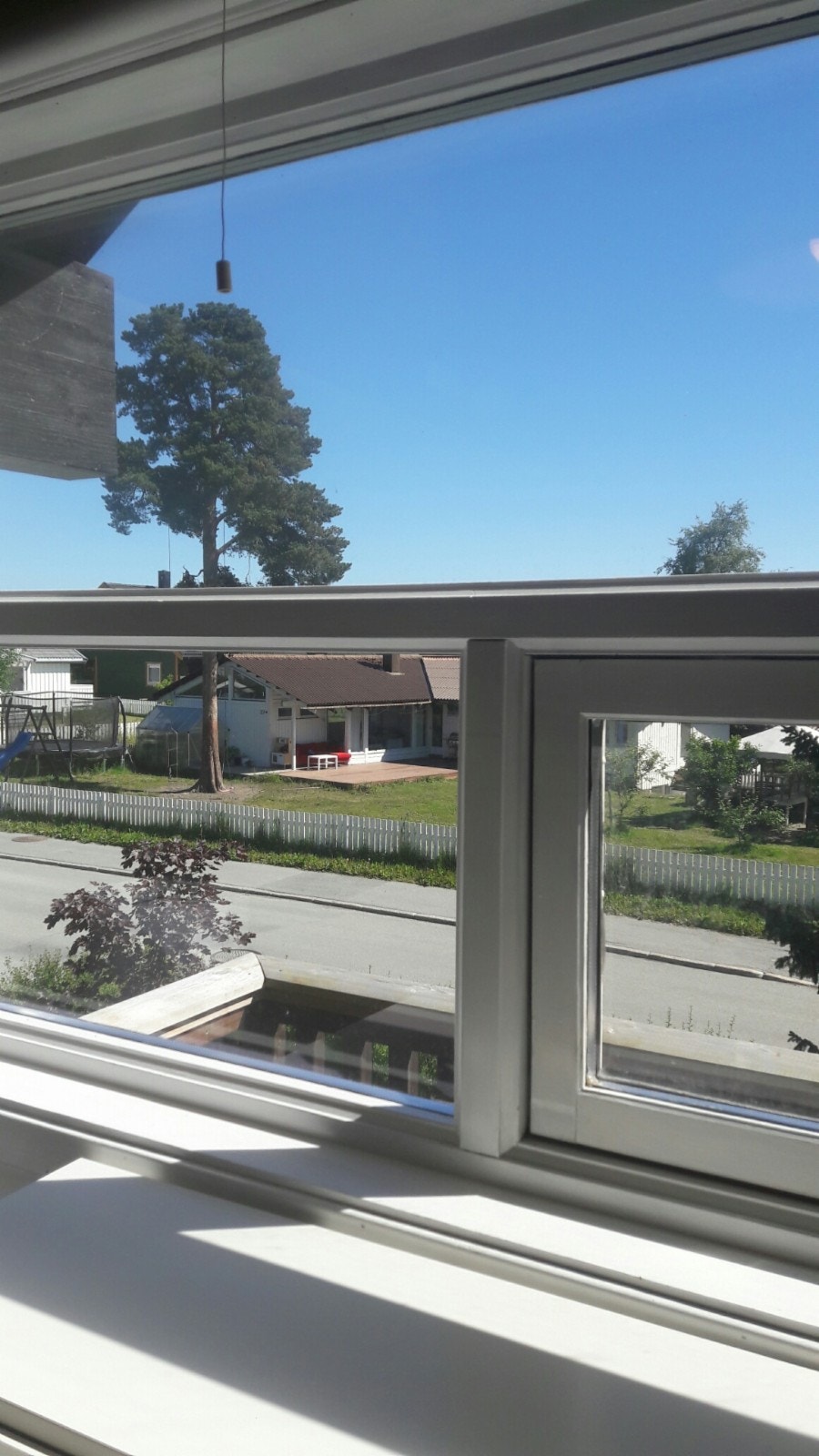 Utsikt fra hybel nr 3 med balkong Galleribilde